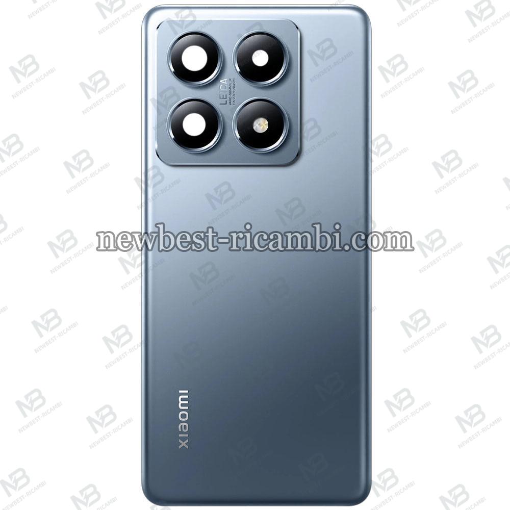Xiaomi Mi 14T Pro 5G Back Cover + Camera Glass Blue