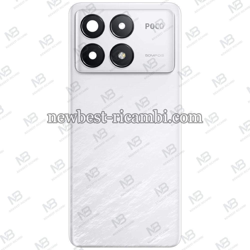 Xiaomi Poco F6 Pro 5G (2024) Back Cover + Camera Glass White
