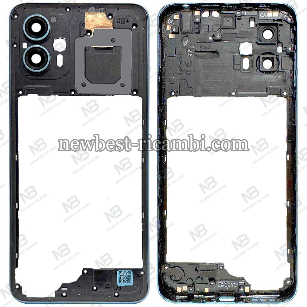 Moto G23 5g (2023) XT2333 Frame B + Side Key Blue