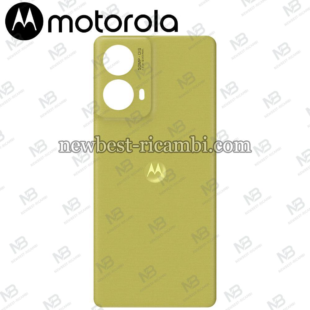 Motorola Moto G85 5G XT2427 Back Cover + Camera Glass Yellow Service Pack