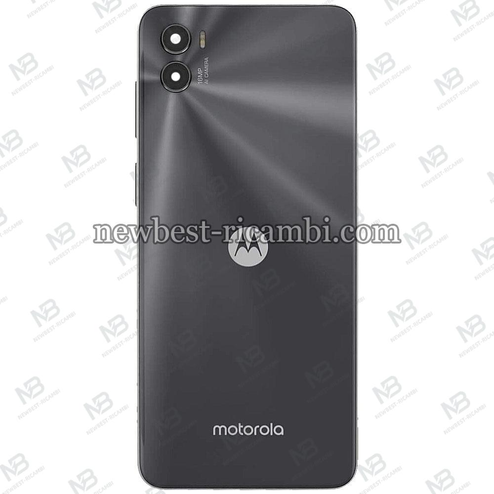 Motorola Moto E22s (XT2229) Back Cover + Camera Glass Black