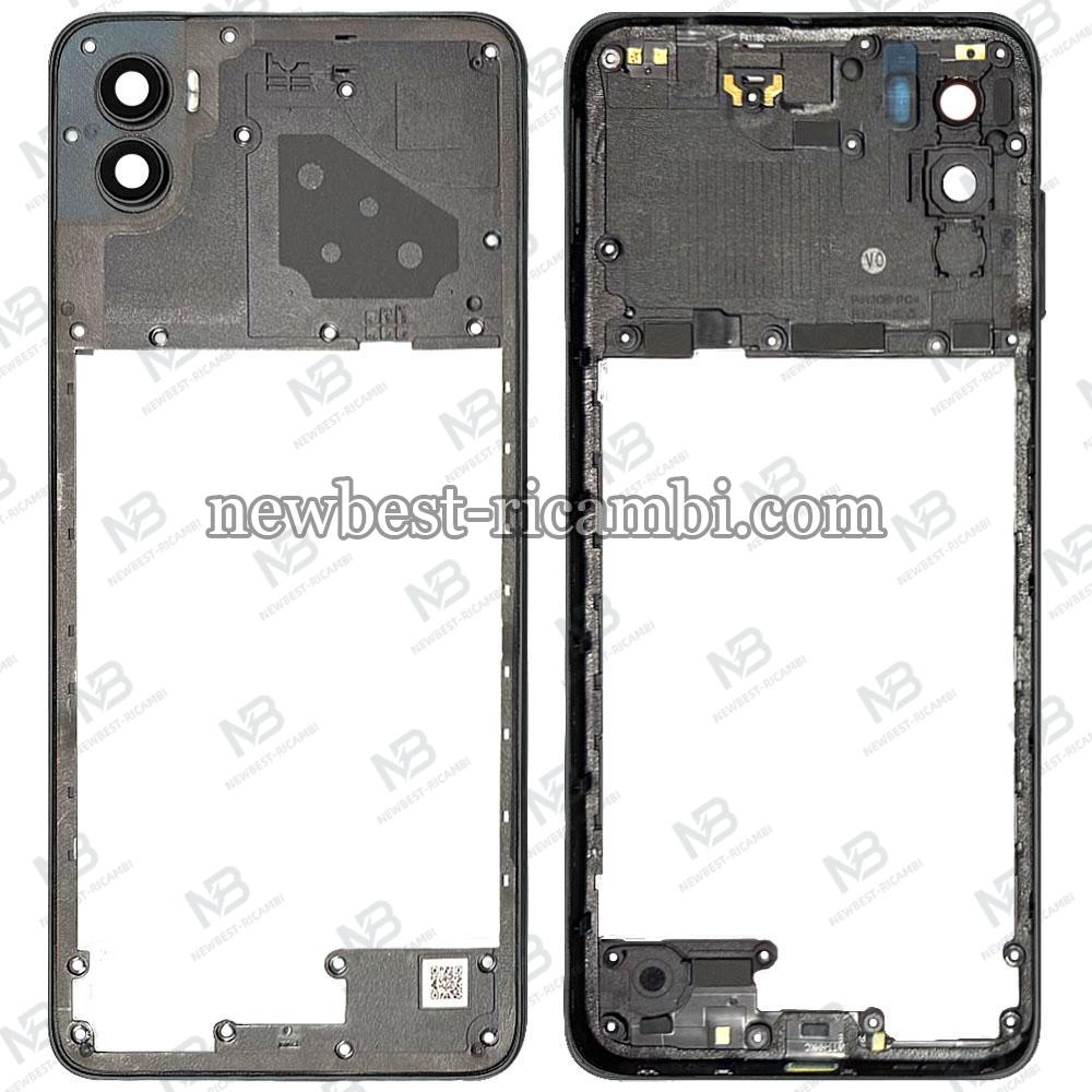 Motorola Moto E22s (XT2229) Frame B + Side Key Black