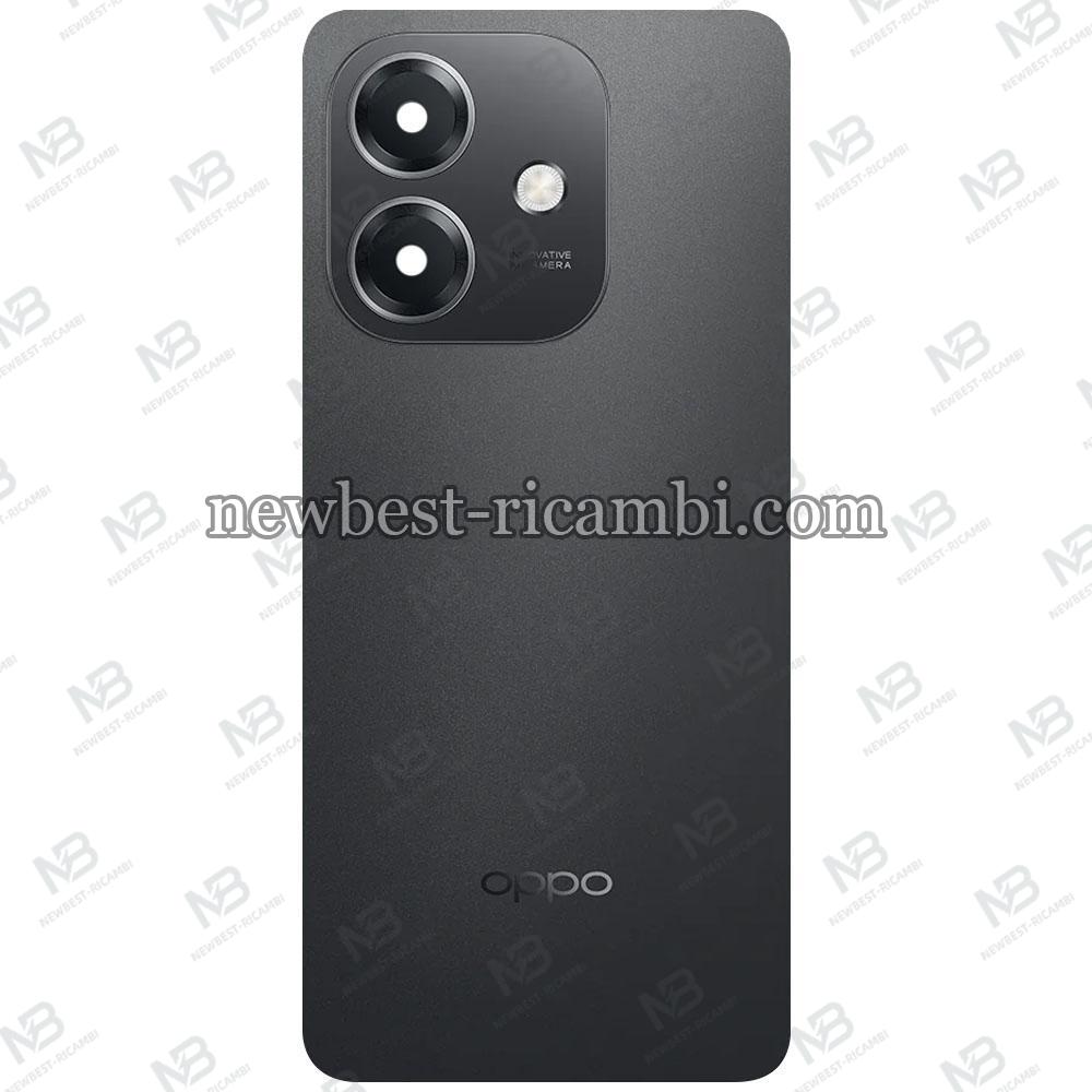 Oppo A40 (CPH2669) / A40m Back Cover + Camera Glass Black