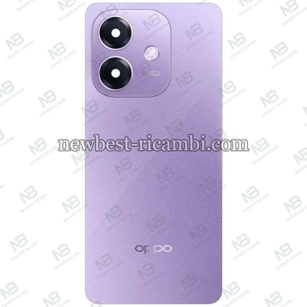 Oppo A40 (CPH2669) / A40m Back Cover + Camera Glass Purple