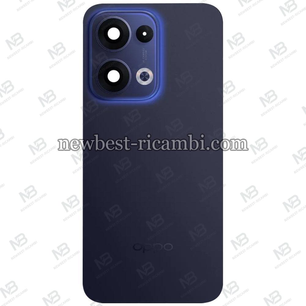 Oppo Reno 13 5G (CPH2689) Back Cover + Camera Glass Blue