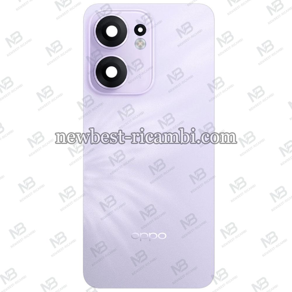 Oppo Reno 13 F 5G / 13 FS 5G (CPH2699) Back Cover + Camera Glass Purple