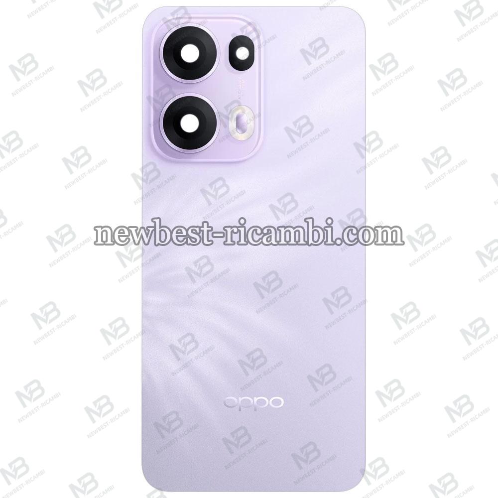 Oppo Reno 13 Pro 5G (CPH2697) Back Cover + Camera Glass Purple