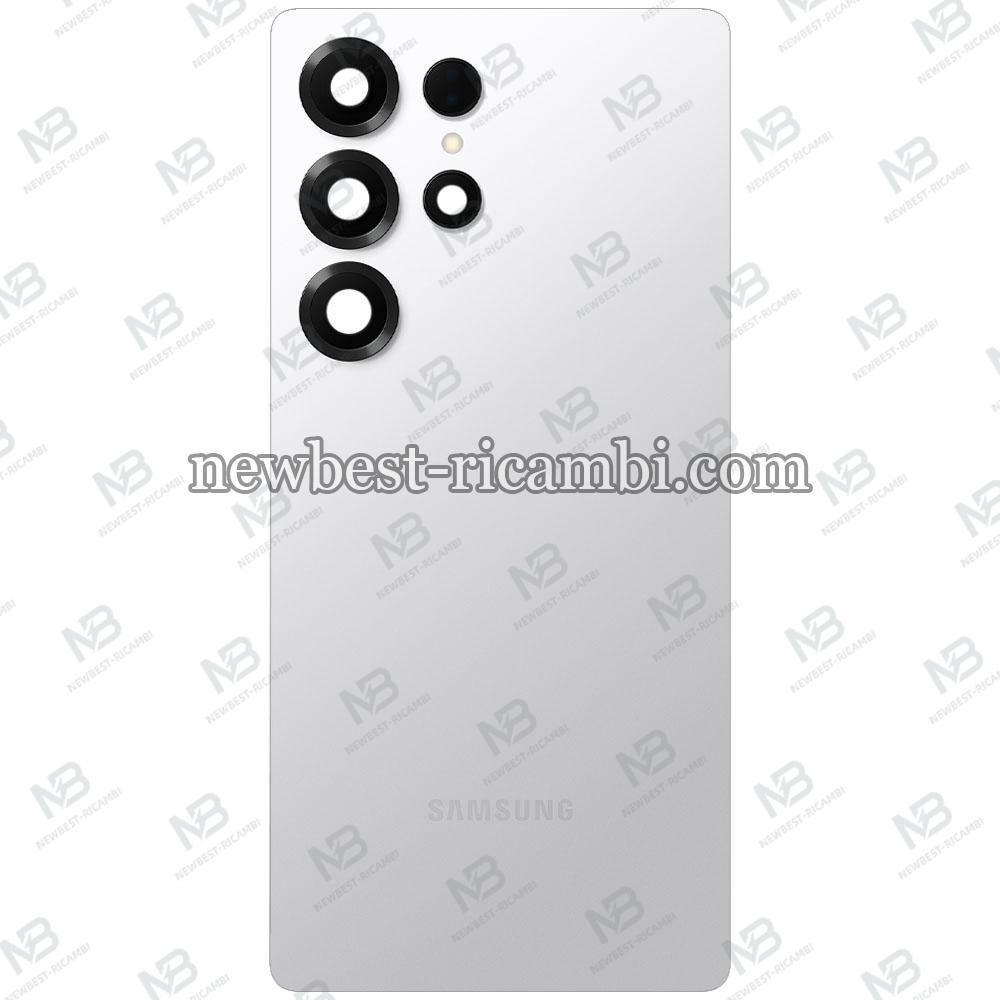 Samsung Galaxy S25 Ultra S938 Back Cover + Camera Glass Titanium White Silver