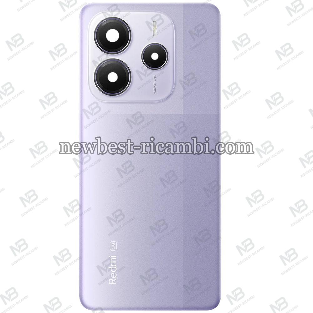 Xiaomi Redmi Note 14 5G Back Cover + Camera Glass Purple