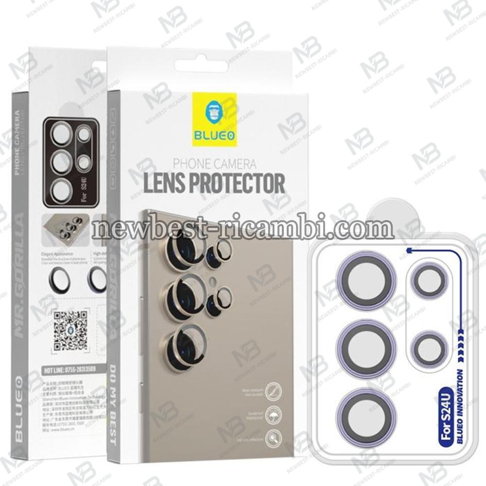 Blueo Camera Lens Protector for Samsung Galaxy S24 Ultra S928 Purple In Blister