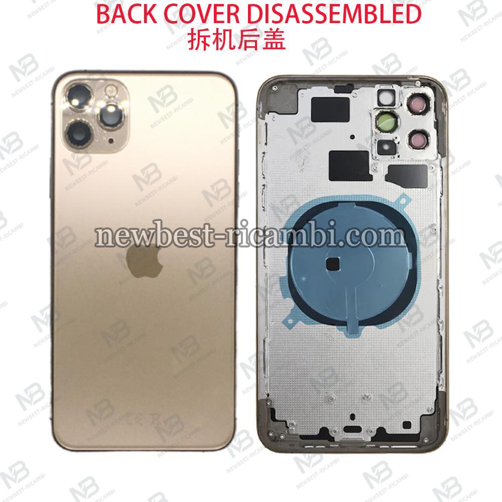 iPhone 11 Pro Max Back Cover + Frame Gold Dissembled Grade A Original