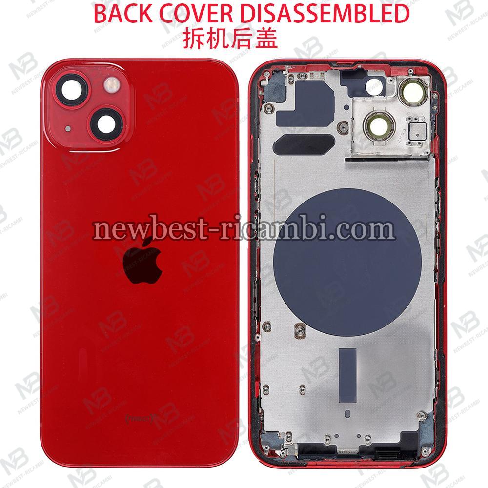iPhone 13 Mini Back Cover + Frame Red Dissembled Grade C