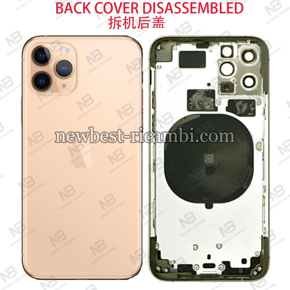 iPhone 11 Pro Back Cover With Frame Gold Dissembled Grade A Original