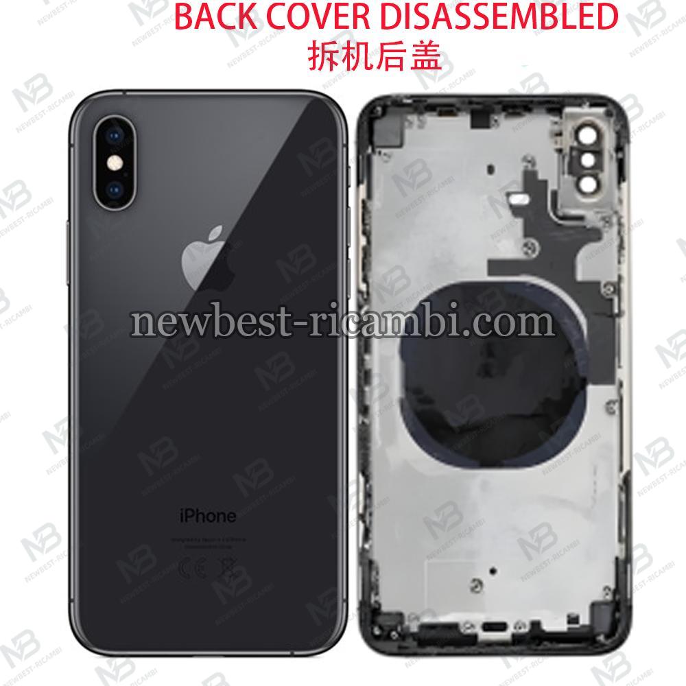 iPhone Xs Back Cover With Frame Black Dissembled Grade A Original