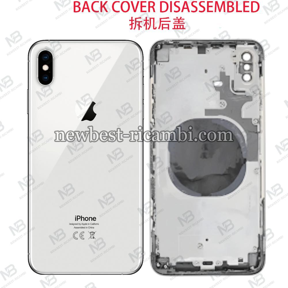 iPhone Xs Back Cover With Frame White Dissembled Grade A Original