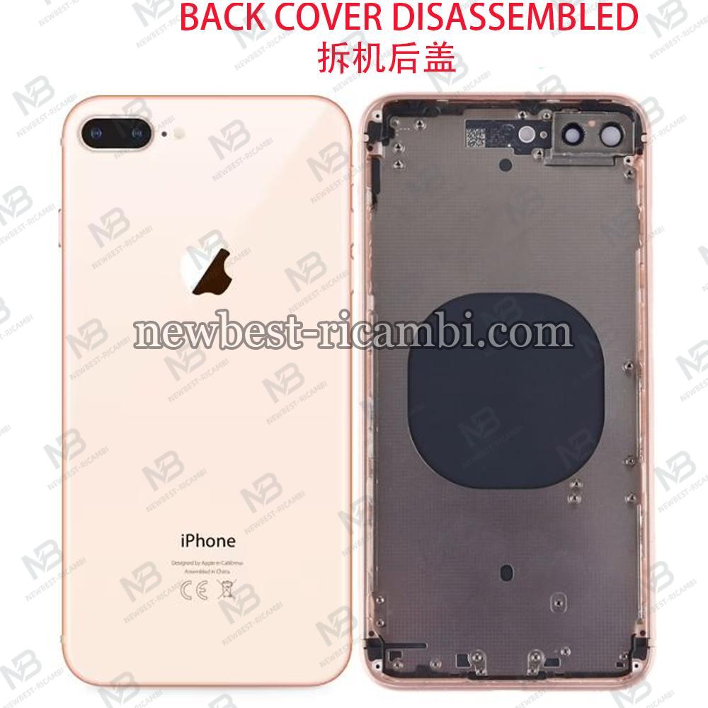 iPhone 8 Plus Back Cover With Frame Gold Dissembled Grade C Original