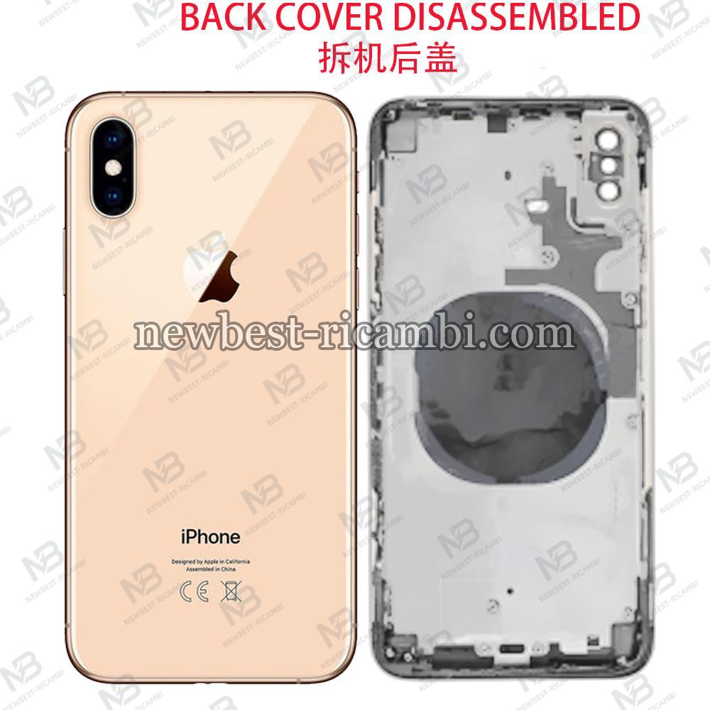 iPhone Xs Back Cover With Frame Gold Dissembled Grade C Original