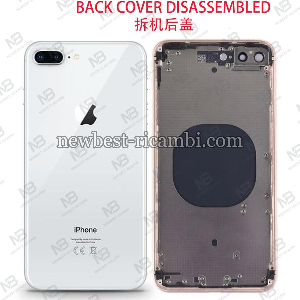 iPhone 8 Plus Back Cover With Frame White Dissembled Grade B Original