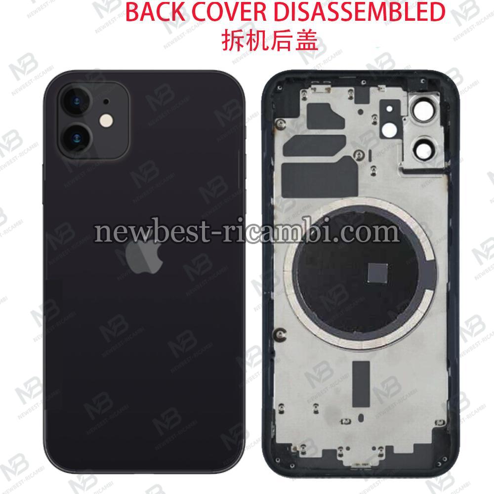 iPhone 12 Back Cover With Frame Black Dissembled Grade A Original