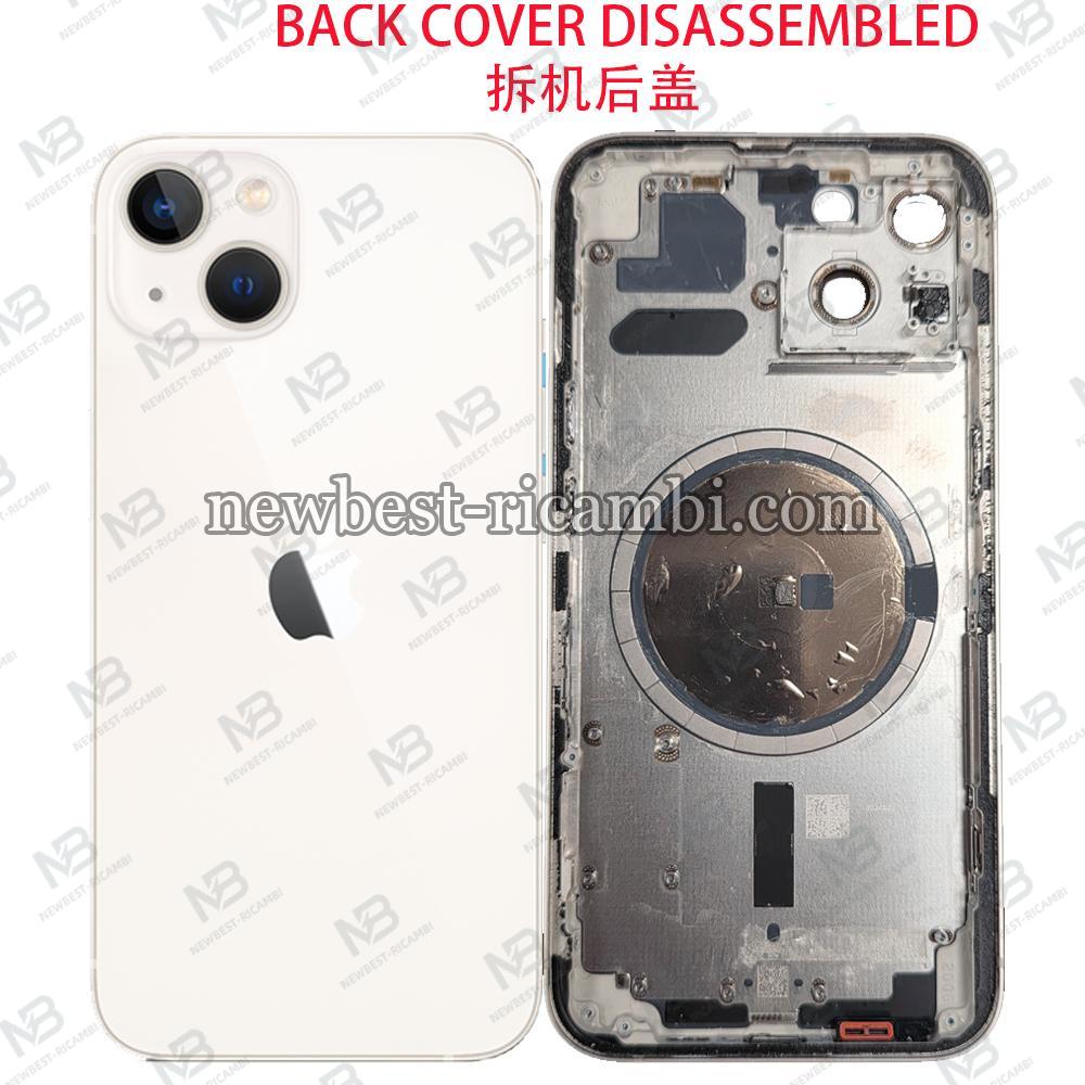 iPhone 13 Back Cover With Frame White Dissembled Grade B Original