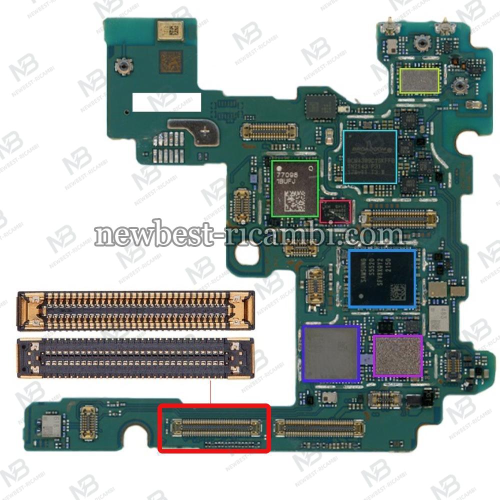 Samsung Galaxy S22 Ultra S908 Maindoard Connector