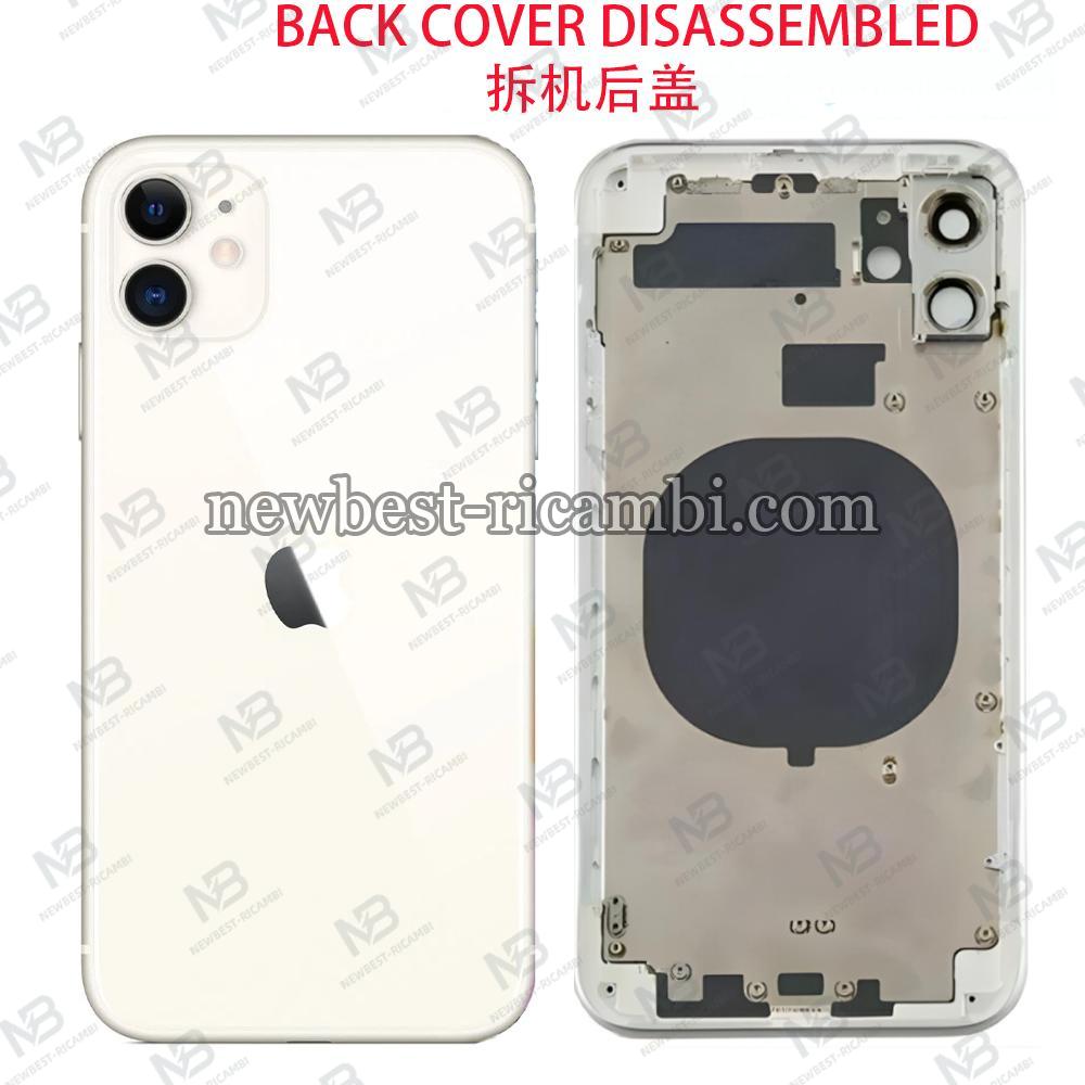 iPhone 11 Back Cover With Frame White Dissembled Grade A Original