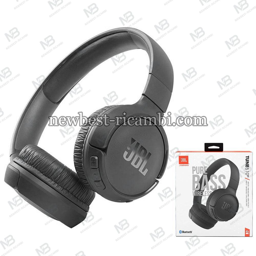 Handsfree Bluetooth MultiPoint JBL Tune 510BT Black JBLT510BTBLKEU in Blister
