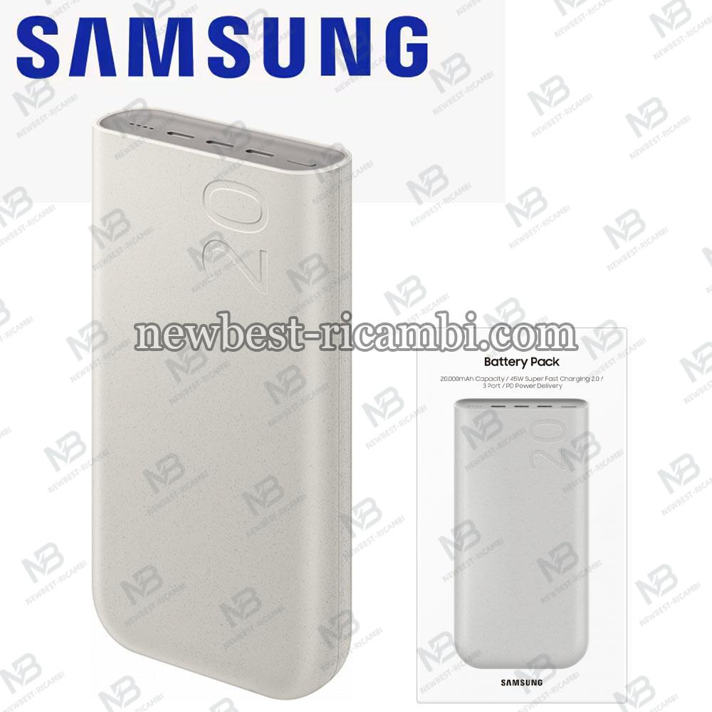 Powerbank Samsung 20000mAh 45W PD Beige EB-P4520XUEGEU in Blister