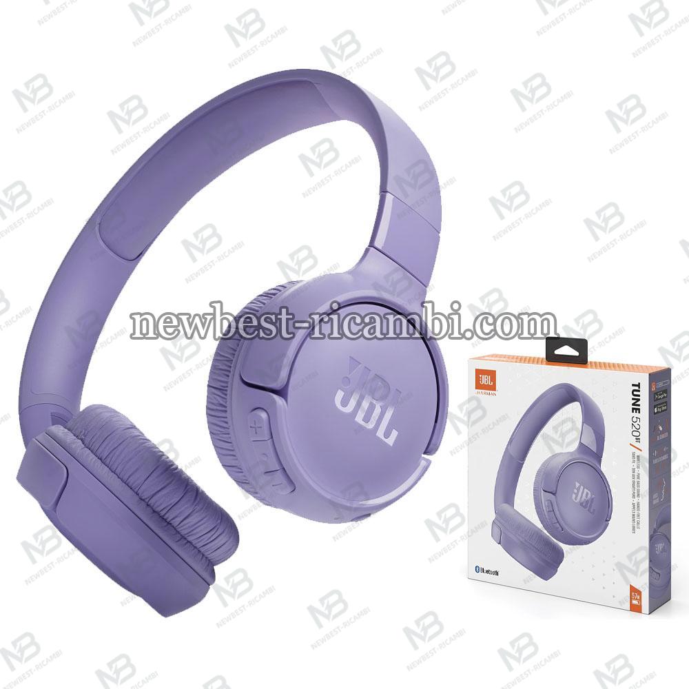 Handsfree Bluetooth MultiPoint JBL Tune 520BT Purple JBLT520BTPUR in Blister