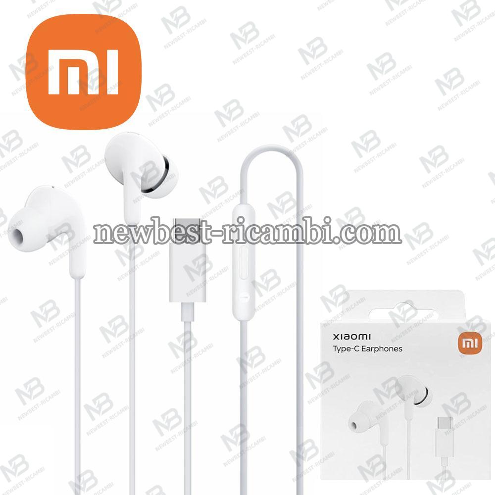 Handsfree USB-C Xiaomi White BHR8931GL in Blister