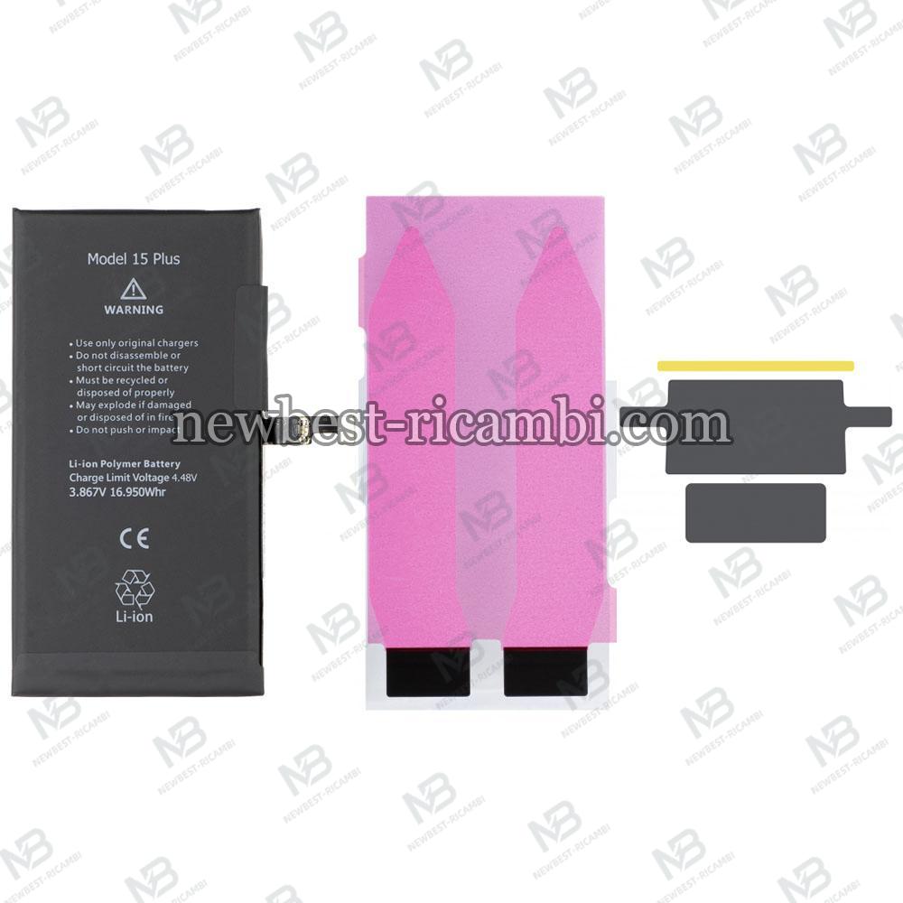 Battery for Apple iPhone 15 Plus with Integrated BMS Flex (no spot welding needed)