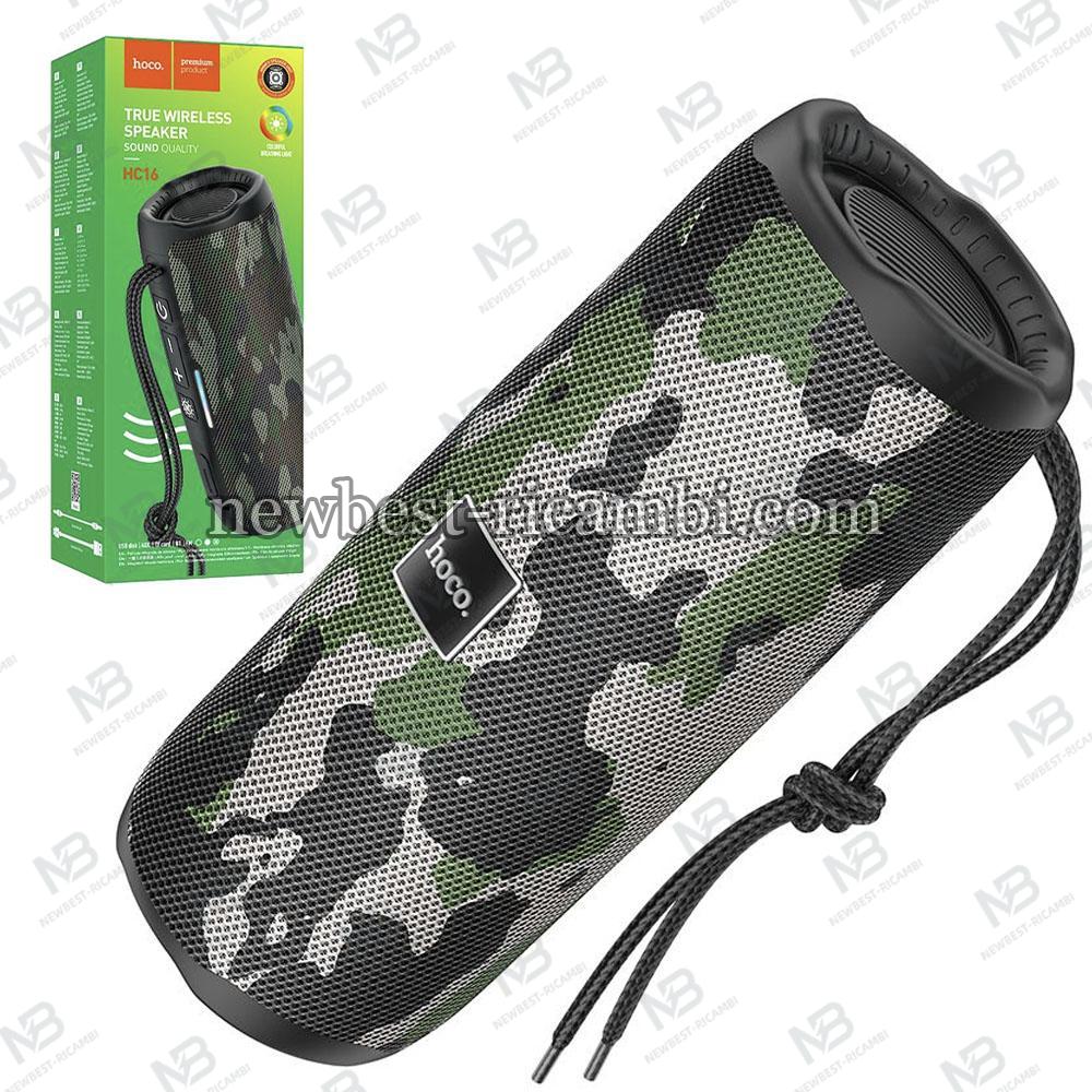 Bluetooth Speaker Hoco HC16 2 x 5W TWS Camouflage In Blister