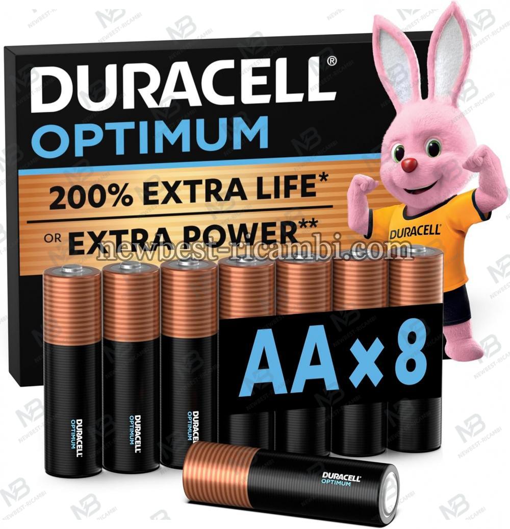 Duracell Optimum AA Batteries (8-Pack) - 1.5V Alkaline Batteries