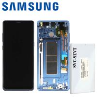 Samsung Galaxy Note 8 N950f Touch+Lcd+Frame Blue Service Pack