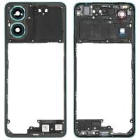 Motorola Moto G04 XT2421-3 Frame B + Camera Glass + Side Key Green