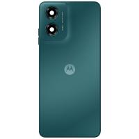 Motorola Moto G04S Back Cover + Camera Glass Green