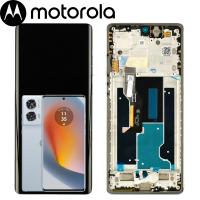 Motorola Edge 50 Fusion 5G Touch + Lcd + Frame Marshmallow Blue Service Pack