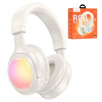 Handsfree Bluetooth Hoco W48 Focus White In Blister