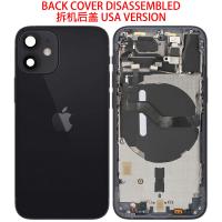 iPhone 12 Mini Back Cover + Frame (USA Version) Black Dissembled Grade B Original