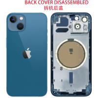 iPhone 13 Back Cover With Frame Blue Dissembled Grade B Original