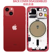 iPhone 13 Back Cover With Frame Red Dissembled Grade B Original