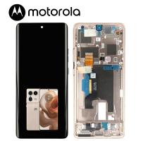 Moto Edge 50 Ultra 5G (XT2401) Touch + Lcd + Frame Nordic Wood Service Pack