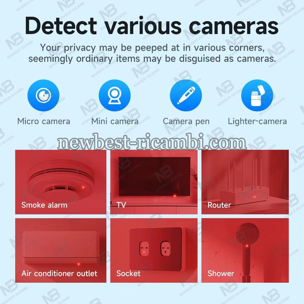 Anti-Spy Camera Detector Hoco GM231 Black in Blister