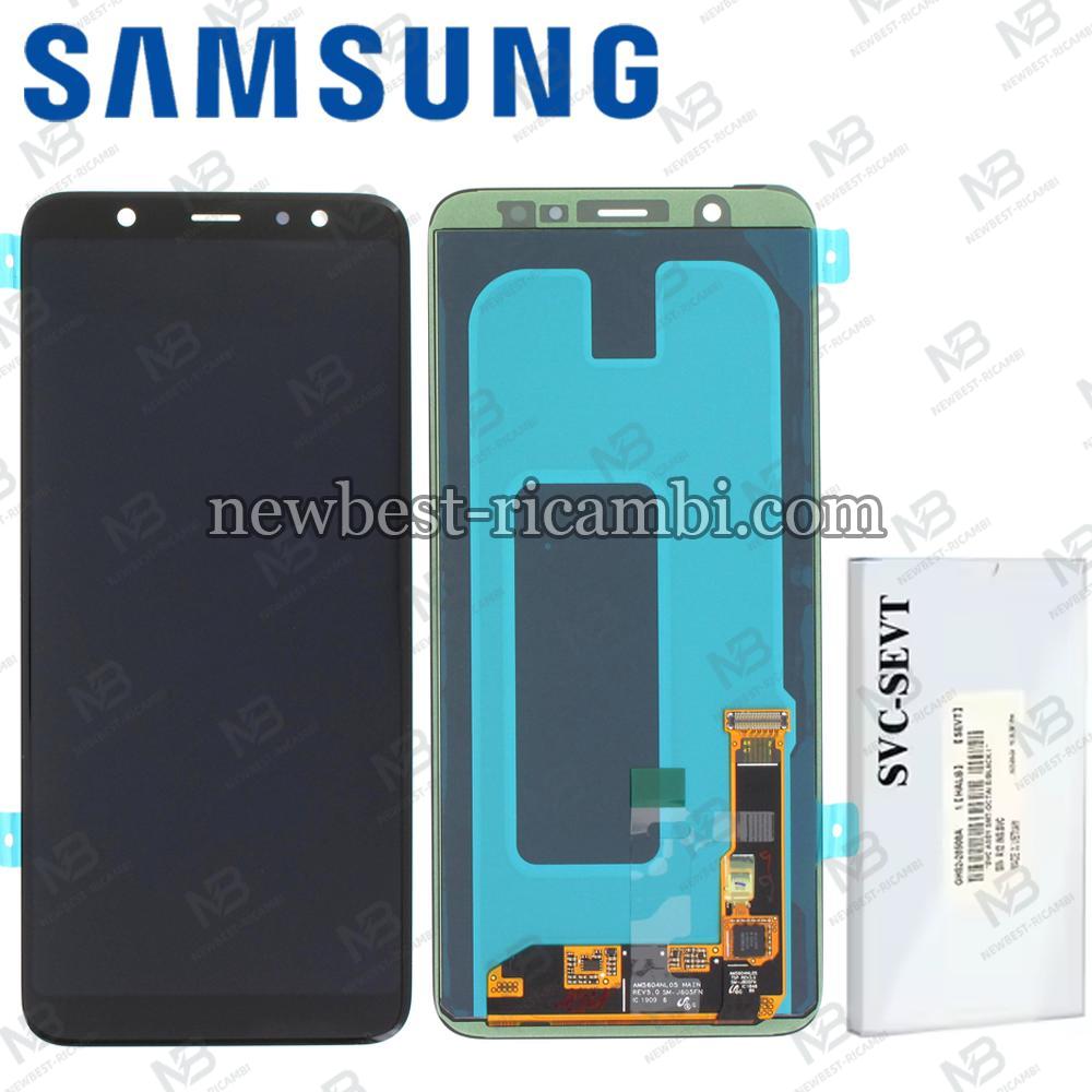 Samsung Galaxy A6 Plus A605f Touch+Lcd Black Service Pack