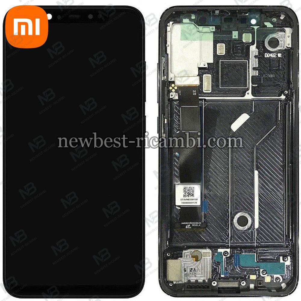 Xiaomi Mi 8 Touch+Lcd+Frame Black Original Service Pack