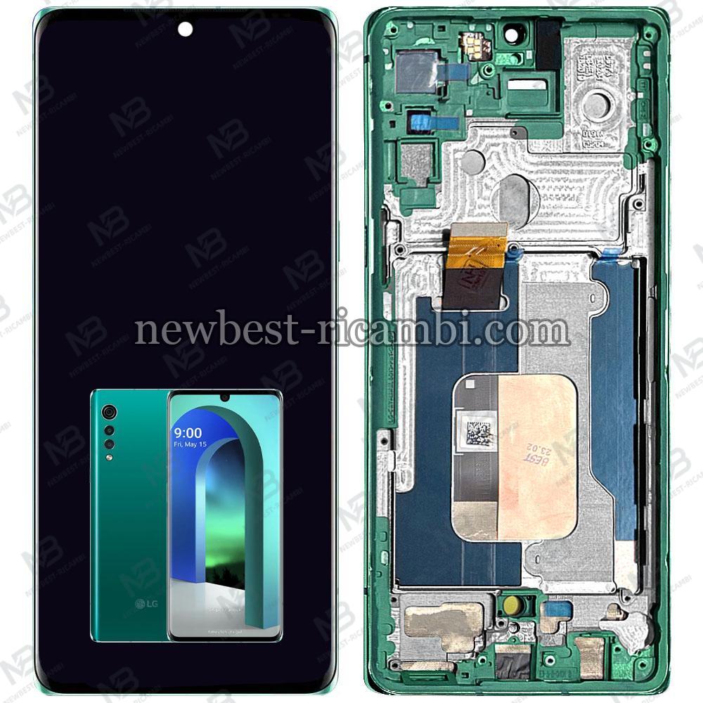 LG Velvet Touch + Lcd + Frame Green Original