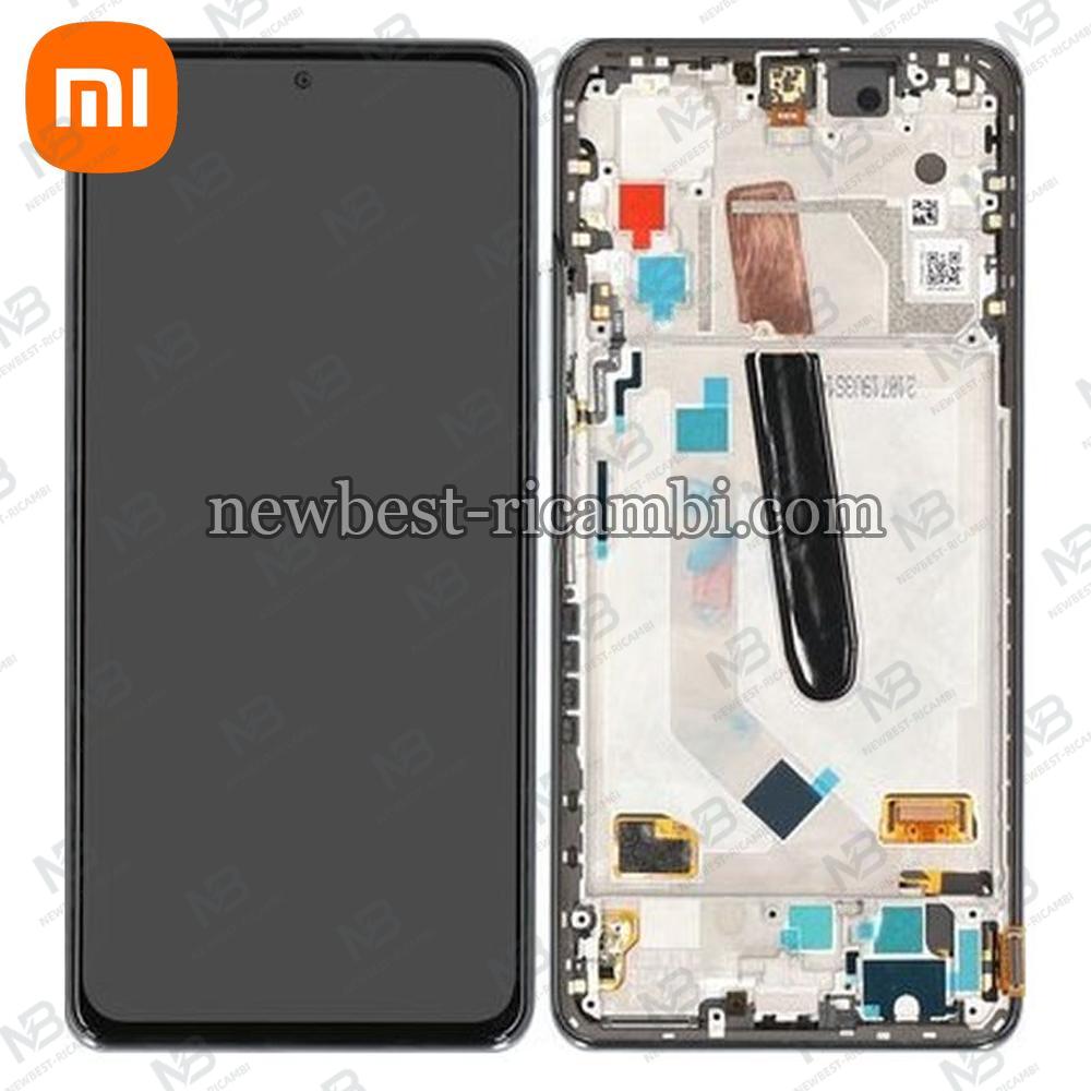 Xiaomi Poco F3 / Mi 11i / Mi 11X / Mi 11X Pro Touch + Lcd + Frame Black Service Pack