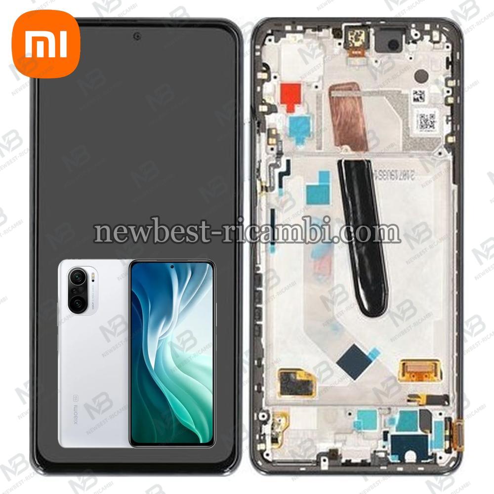 Xiaomi Poco F3 / Mi 11i / Mi 11X / Mi 11X Pro Touch + Lcd + Frame White Service Pack