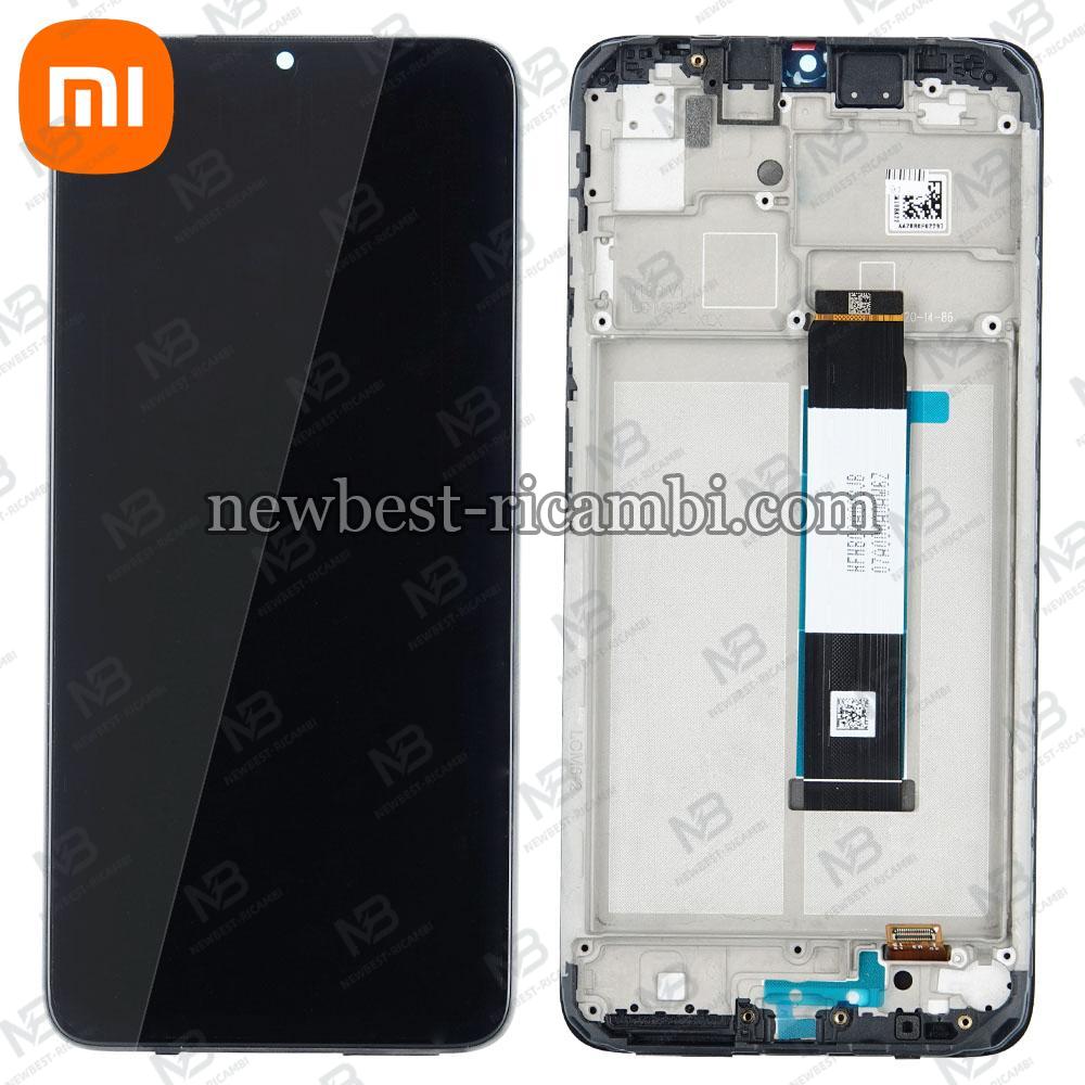 Xiaomi Redmi 9T /  Poco M3 Touch+Lcd+Frame Black Original Service Pack