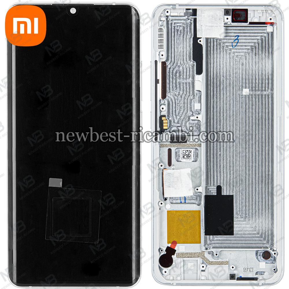 Xiaomi Mi Note 10 / Pro / Lite Touch + Lcd + Frame White Service Pack